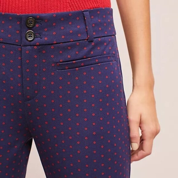 Anthropologie The Essential Slim  Cropped Trousers - Picture 3 of 10